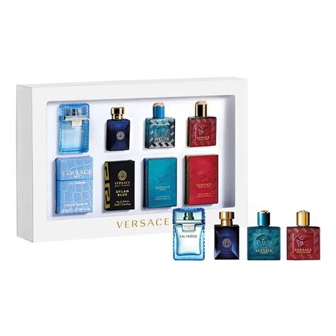 versace mini cologne|Versace 5 piece mini set.